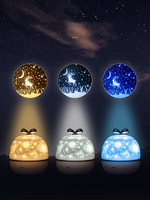 Xiaocao Projector Light Bluetooth Speaker Night Light