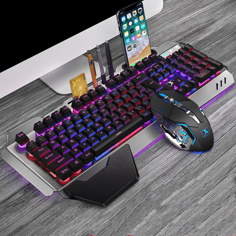 Rechargeable Wireless Keyboard And Mouse Set