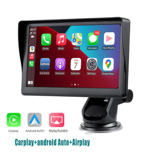 7 IPS Car Smart Screen Wireless Carplay Auto Mobile Phone Projection Screen Navigation