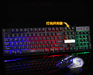 Industry gaming keyboard glowing usb cable gaming keyboard