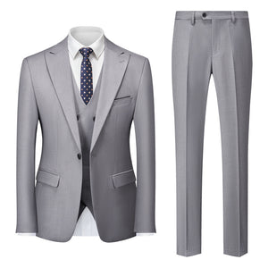 Men's Business Casual Suit Men's Foreign Trade Cross-border Suit Wedding Groom Dress