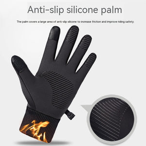Sports Cycling Outdoor Stretch Touch Screen Warm Gloves