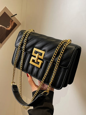 Autumn And Winter Retro Small Bags For Women 2023 New Popular Popular Versatile Chain Crossbody Bag Fashionable Single Shoulder Small Square Bag
